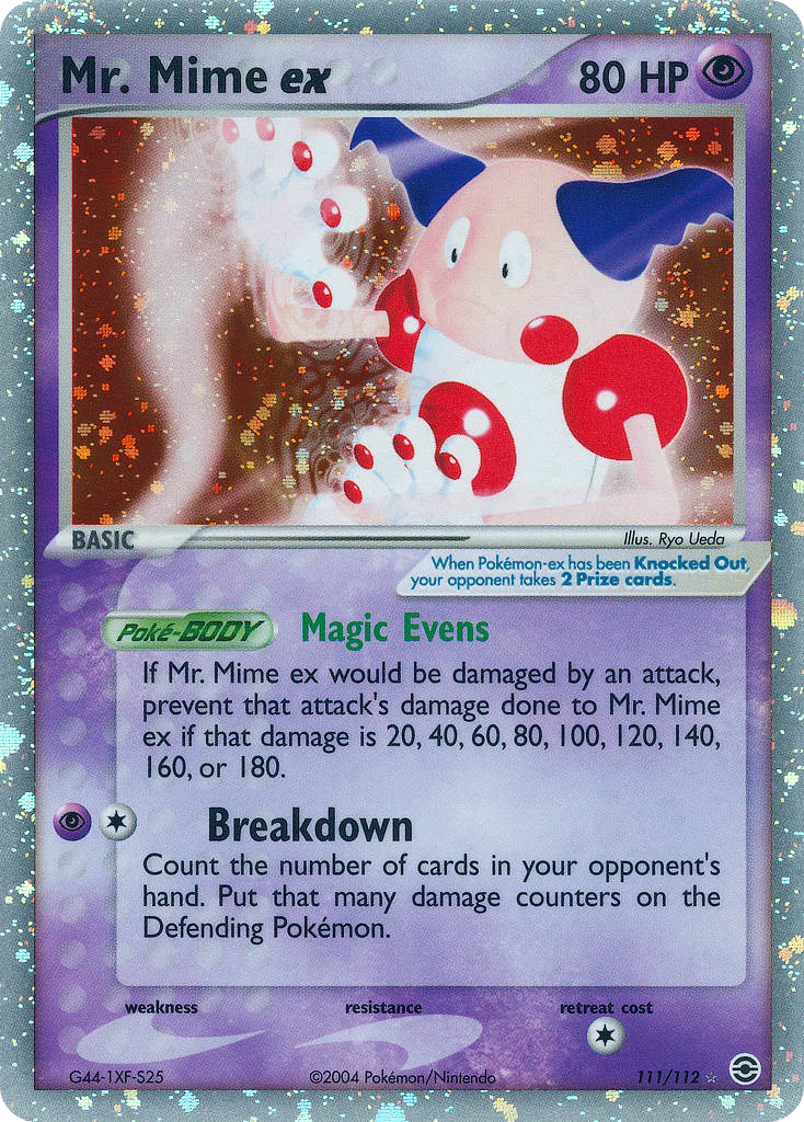 Mr. Mime ex — FireRed & LeafGreen #111/112