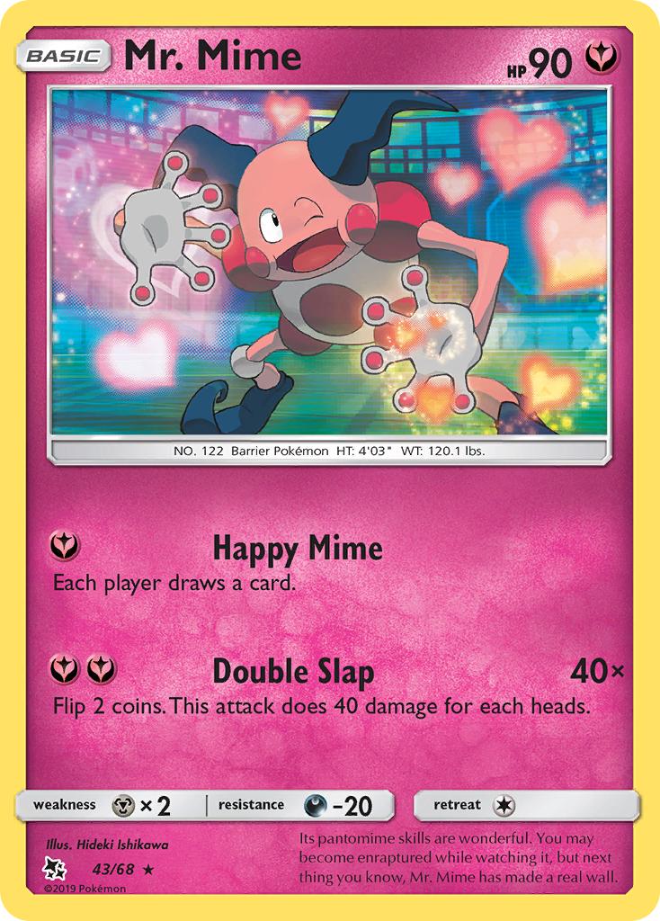Mr. Mime — Hidden Fates #43/68