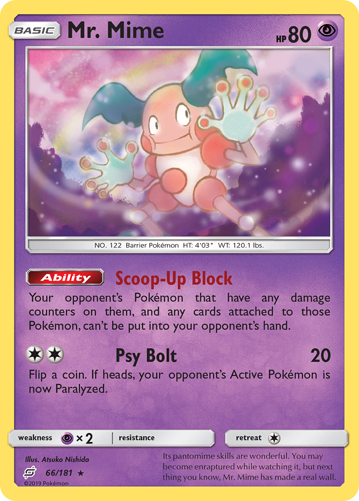 Mr. Mime — SM - Team Up #66/181