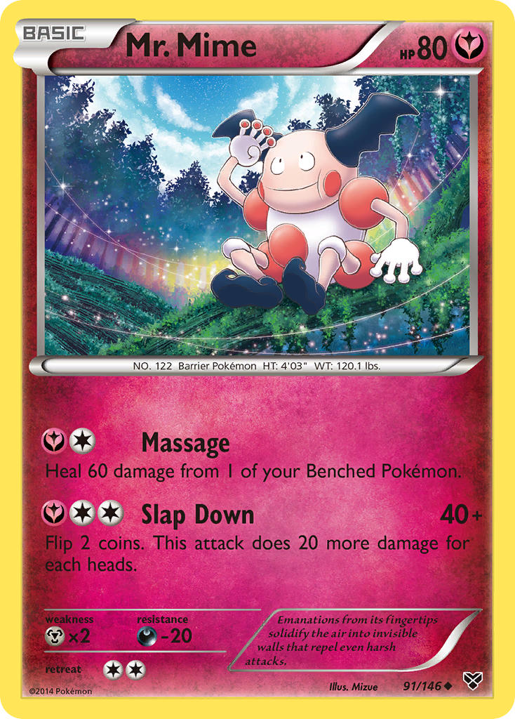 Mr. Mime — XY Base Set #91/146