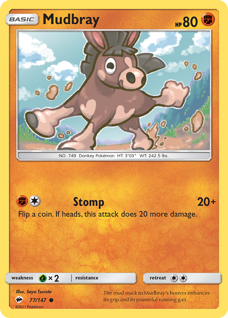 Mudbray — SM - Burning Shadows #77/147