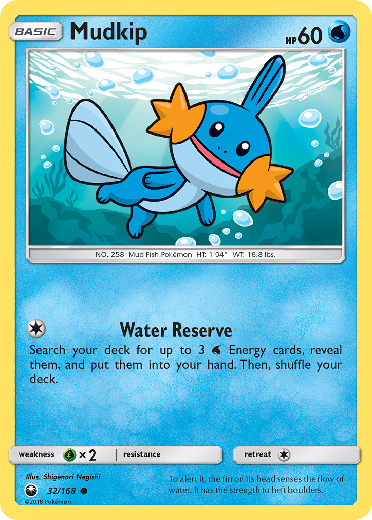 Mudkip (32) — SM - Celestial Storm #32/168