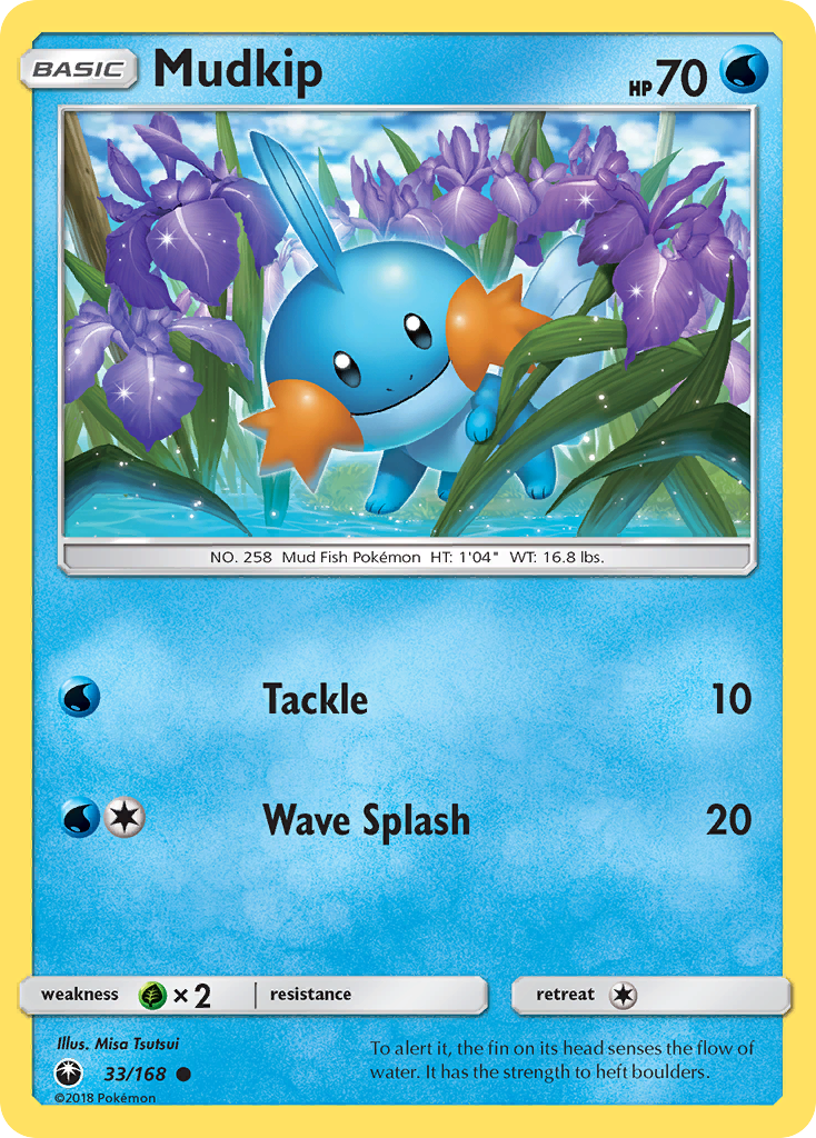 Mudkip (33) — SM - Celestial Storm #33/168