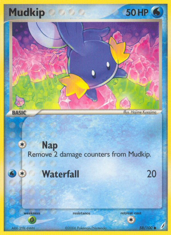 Mudkip — Crystal Guardians #58/100