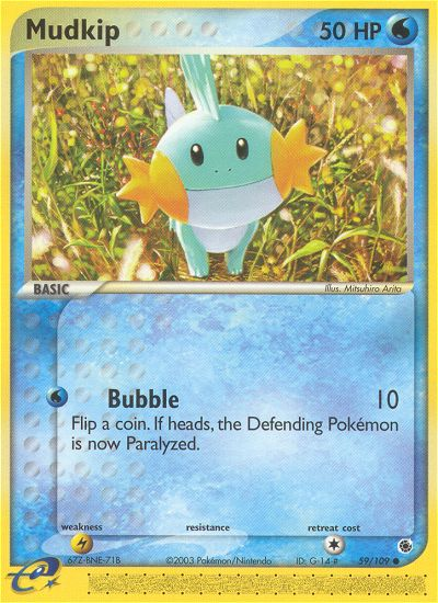 Mudkip — First Partner Pack #059/109