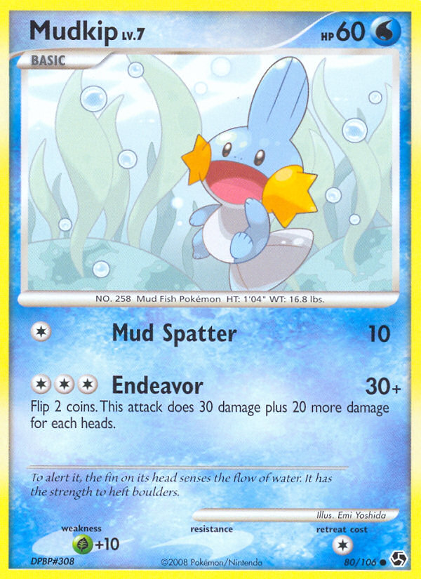 Mudkip — Great Encounters #80/106