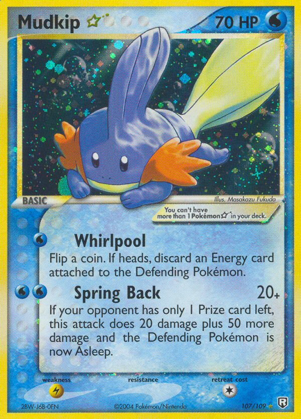 Mudkip Star — Team Rocket Returns #107/109