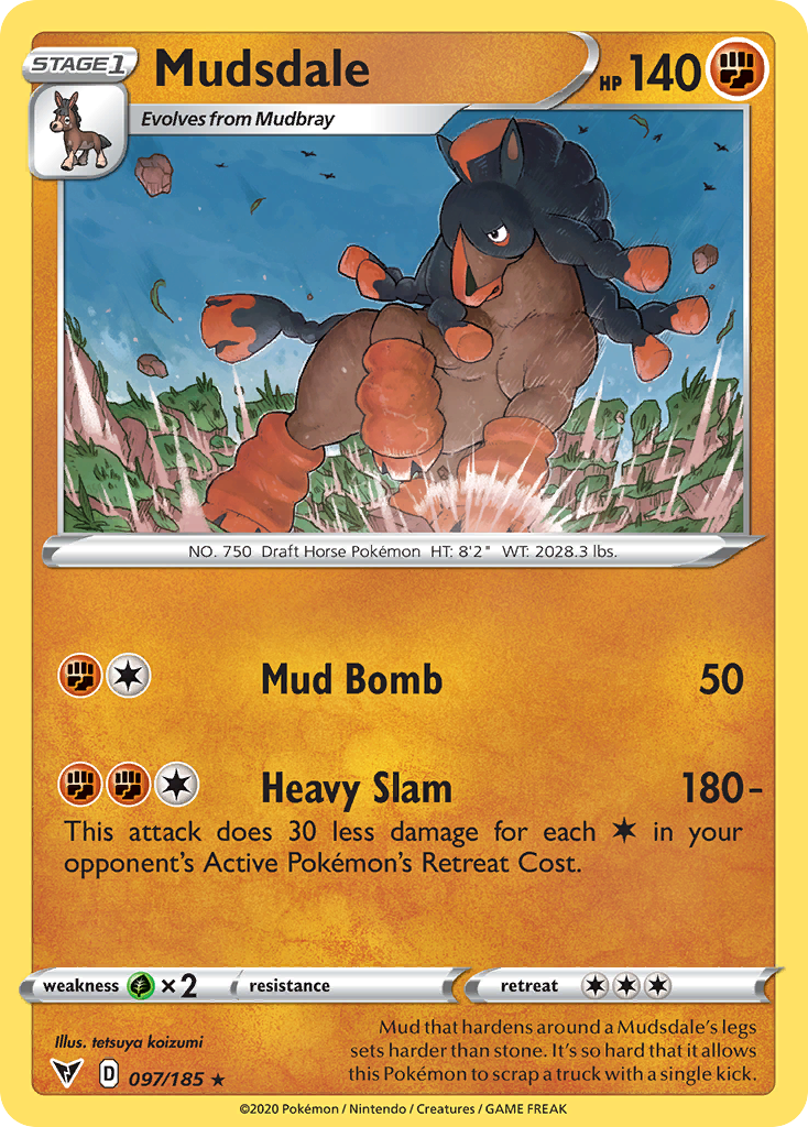 Mudsdale — SWSH04: Vivid Voltage #097/185