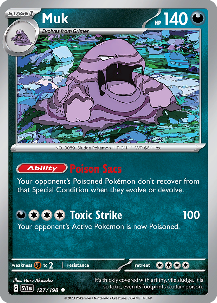 Muk — Prize Pack Series Cards #127/198