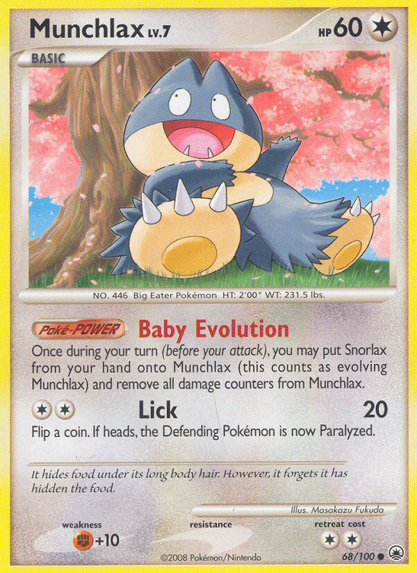 Munchlax — Countdown Calendar Promos #068/100