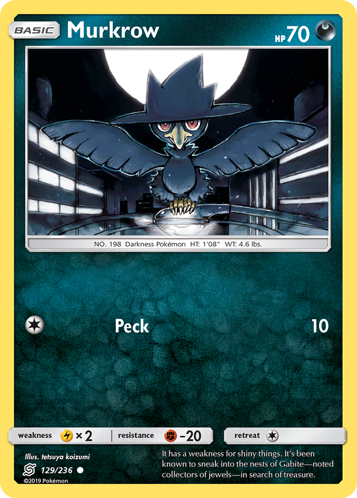 Murkrow (129) — SM - Unified Minds #129/236
