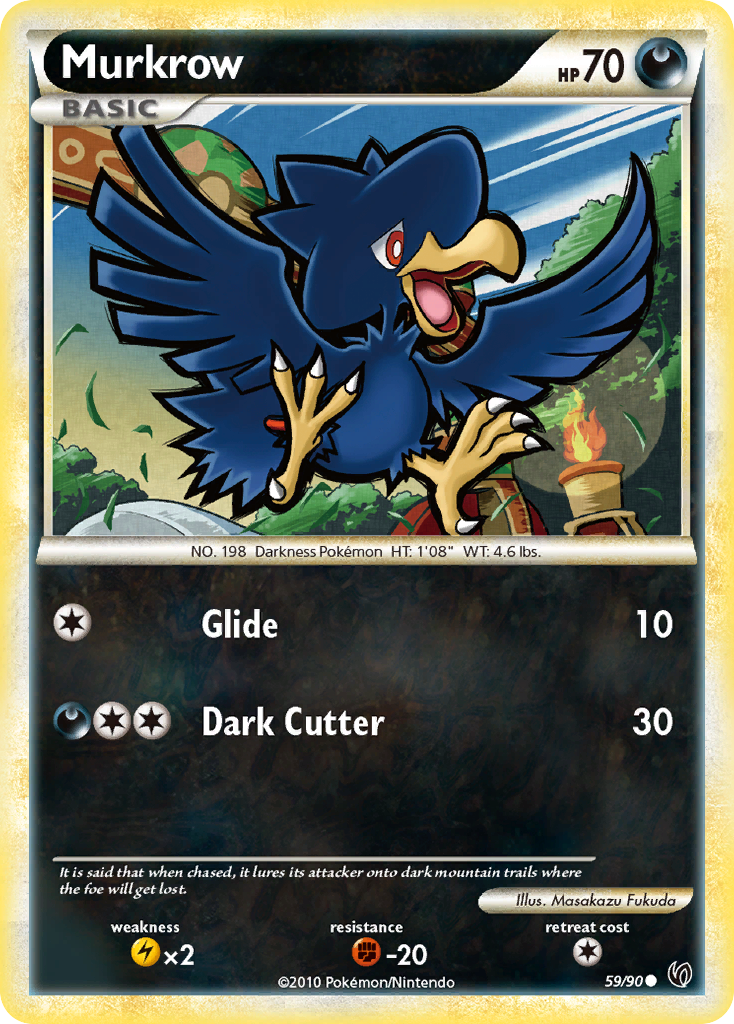 Murkrow (59) — Undaunted #59/90