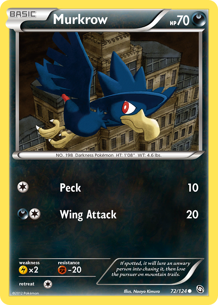 Murkrow — Dragons Exalted #72/124