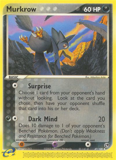 Murkrow — Sandstorm #47/100