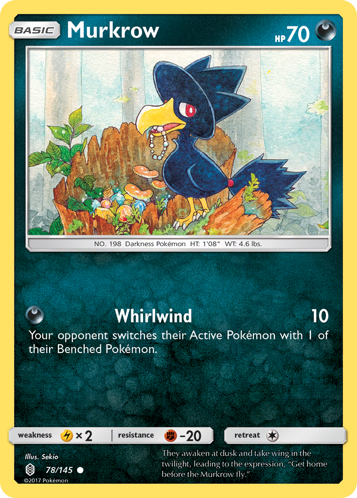 Murkrow — SM - Guardians Rising #78/145