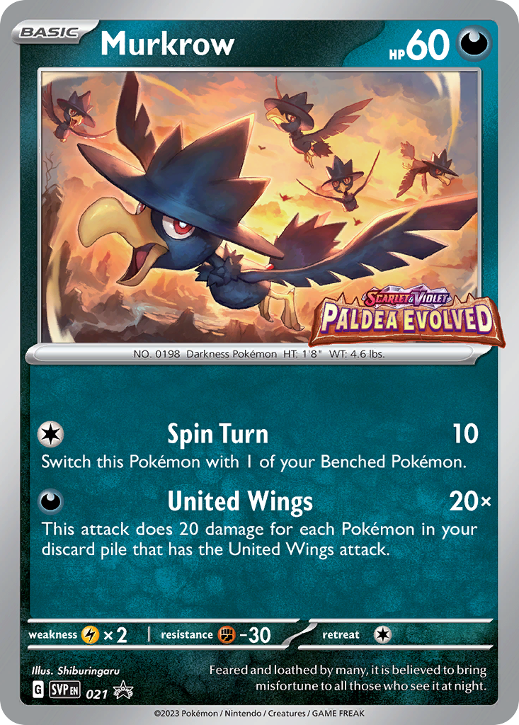 Murkrow — SV: Scarlet & Violet Promo Cards #021