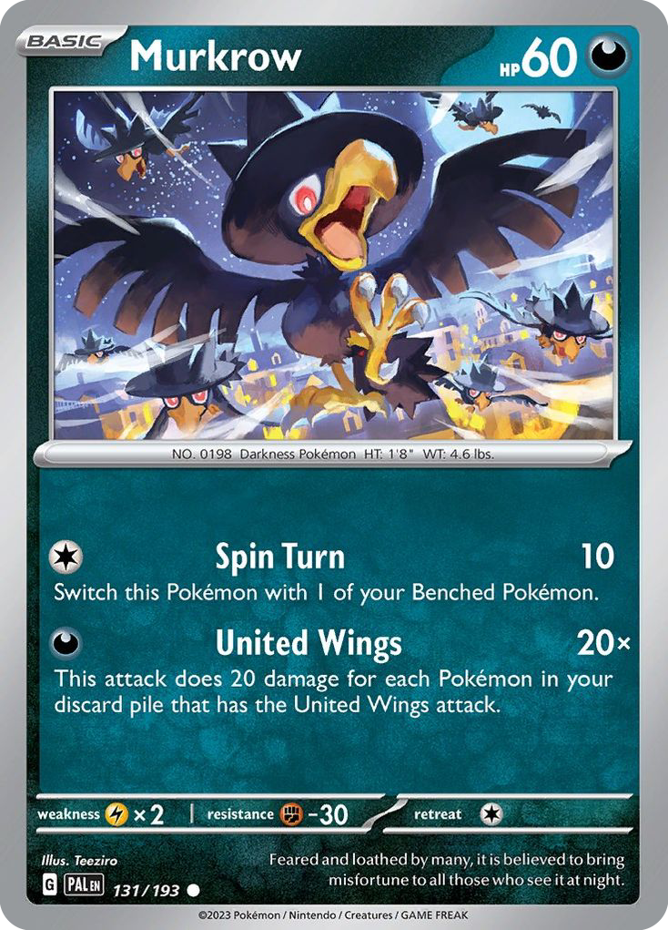 Murkrow — Trick or Trade BOOster Bundle 2023 #131/193