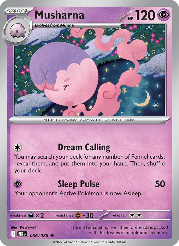 Musharna (Master Ball Pattern)