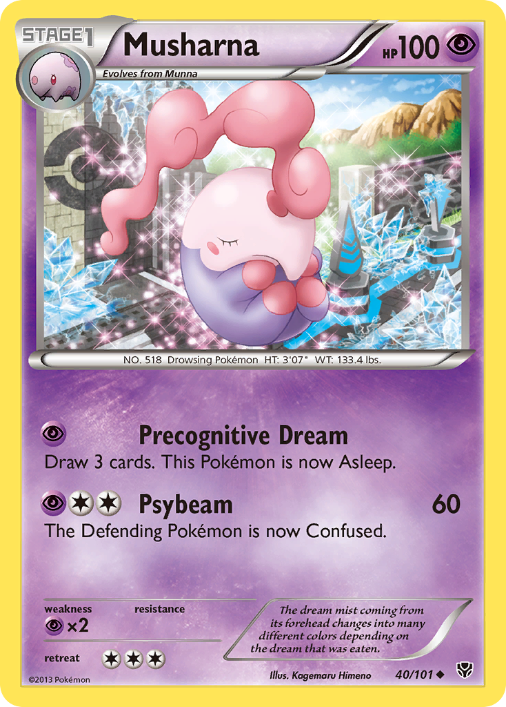 Musharna — Plasma Blast #40/101