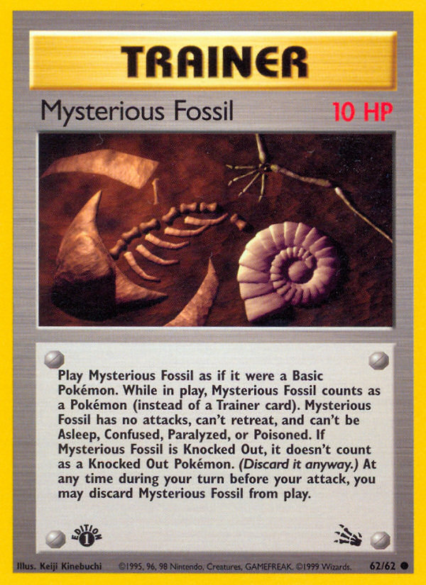 Mysterious Fossil — Fossil #62/62