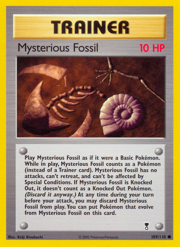 Mysterious Fossil — Legendary Collection #109/110