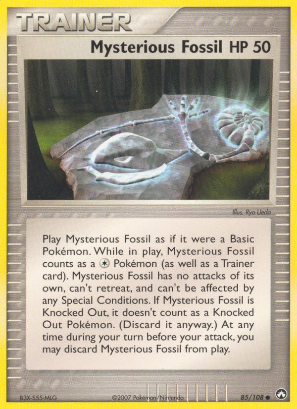 Mysterious Fossil — Power Keepers #85/108