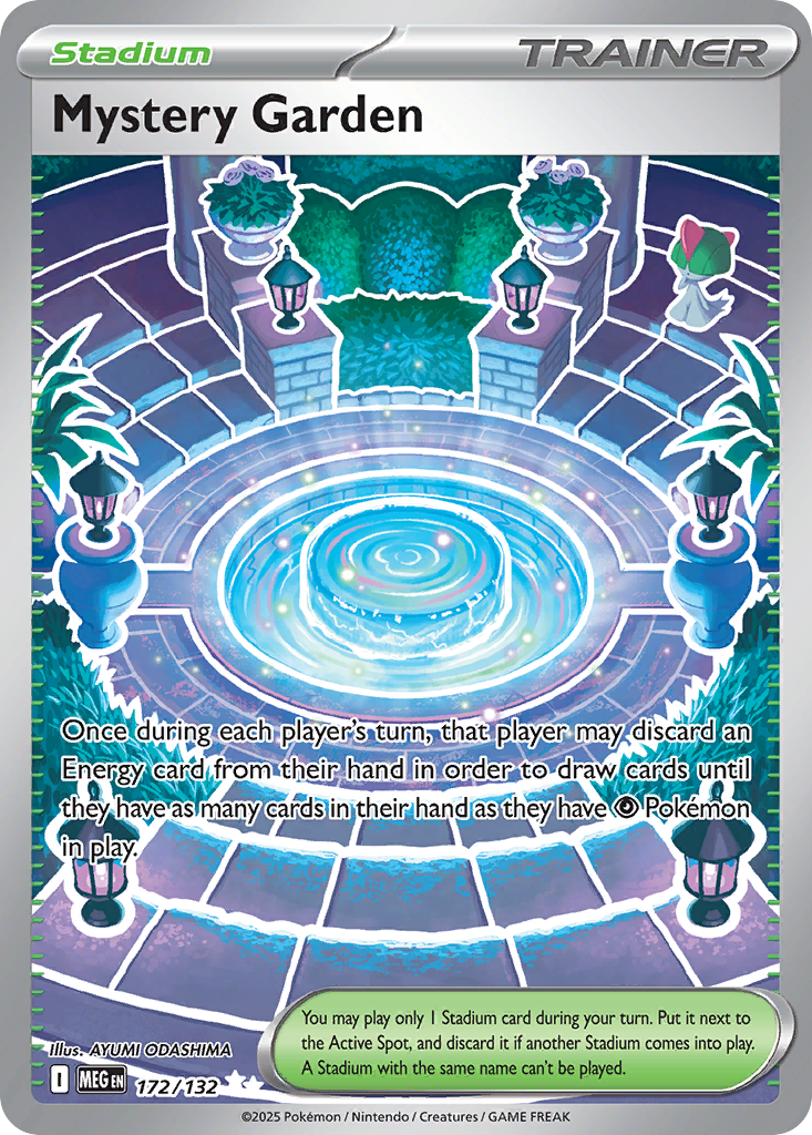 Mystery Garden — ME01: Mega Evolution #172/132