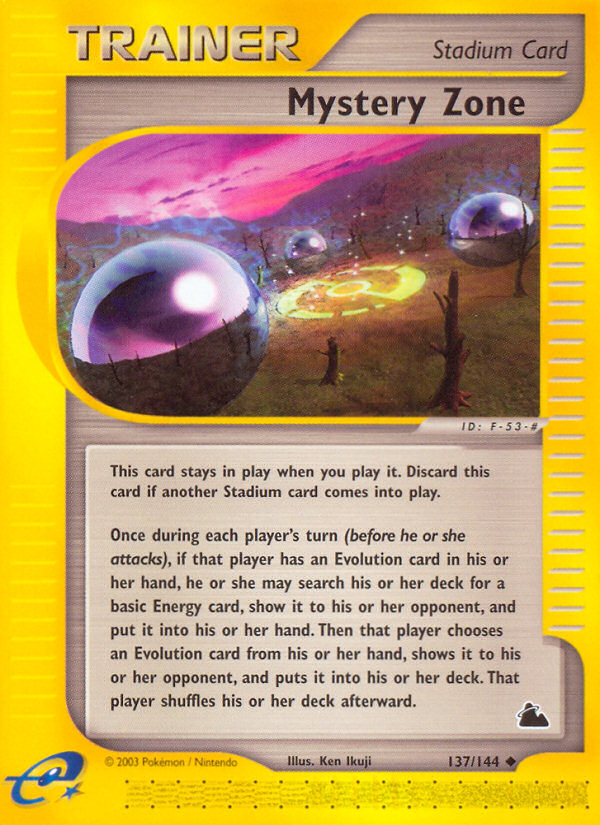 Mystery Zone — Skyridge #137/144