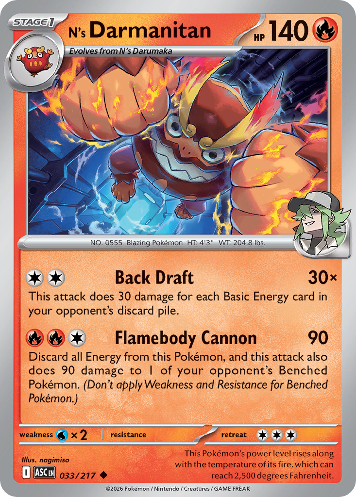 N's Darmanitan (Poke Ball)