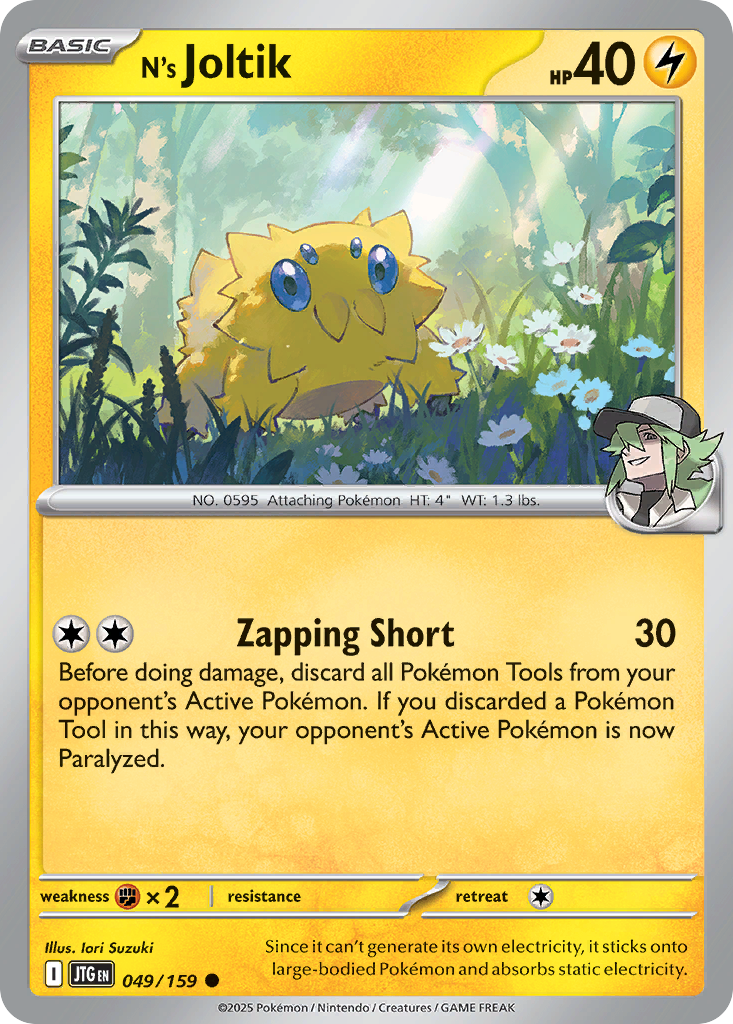 N's Joltik — SV09: Journey Together #049/159