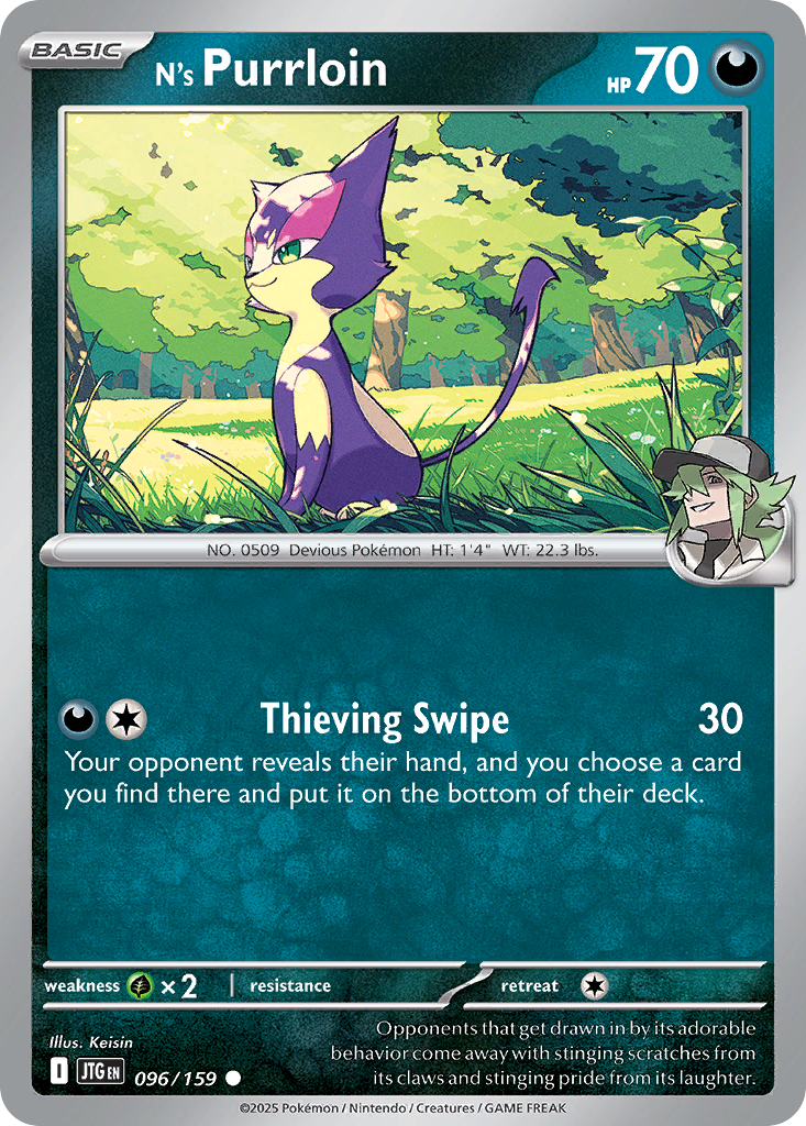 N's Purrloin — SV09: Journey Together #096/159