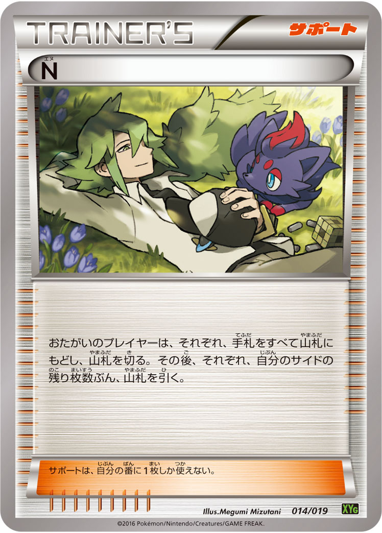 N — XYG: Zygarde-EX Perfect Battle Deck #014/019