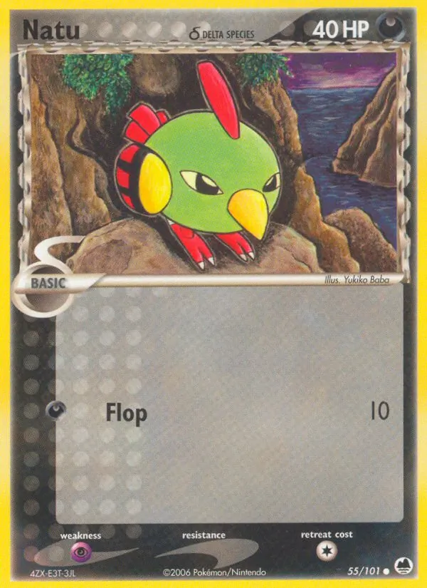 Natu (Delta Species) — Dragon Frontiers #55/101