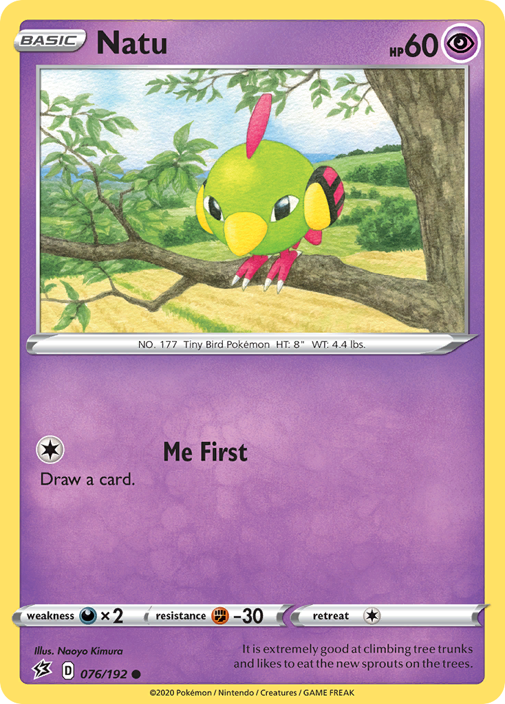 Natu — SWSH02: Rebel Clash #076/192