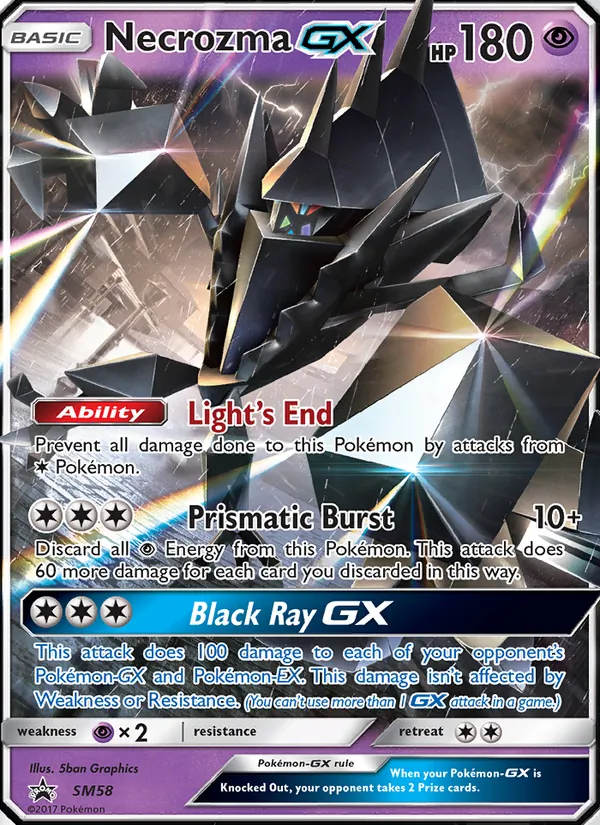 Necrozma GX — SM Promos #SM58