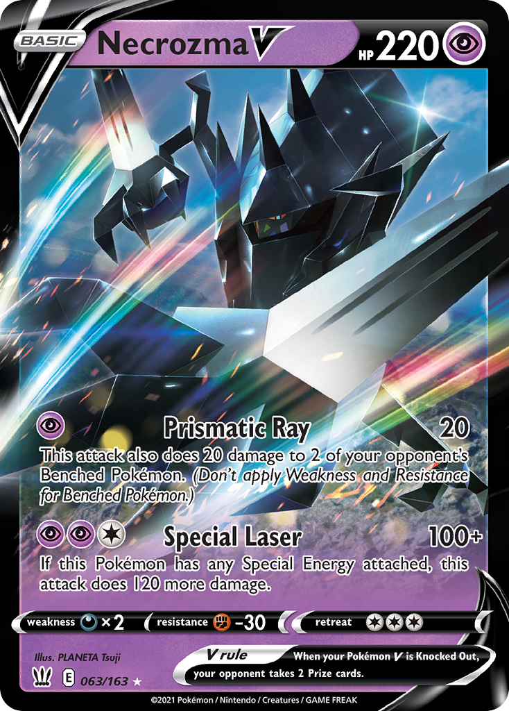 Necrozma V — SWSH05: Battle Styles #063/163