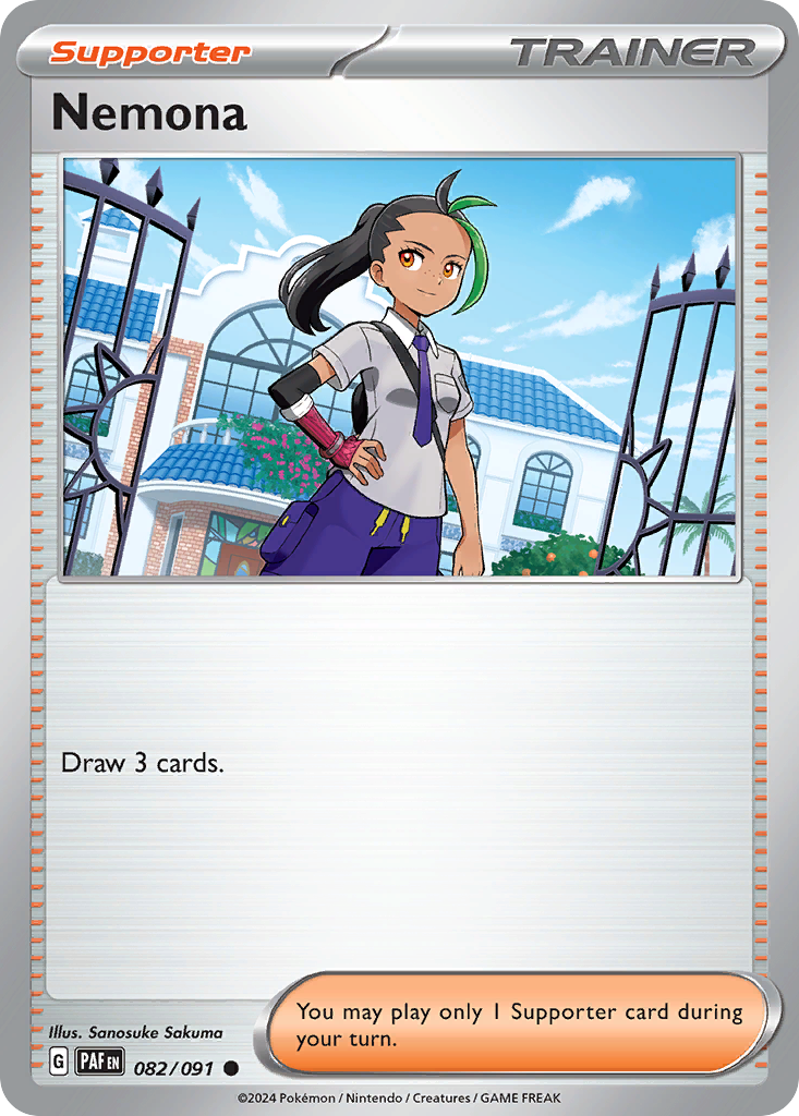 Nemona — SV: Paldean Fates #082/091