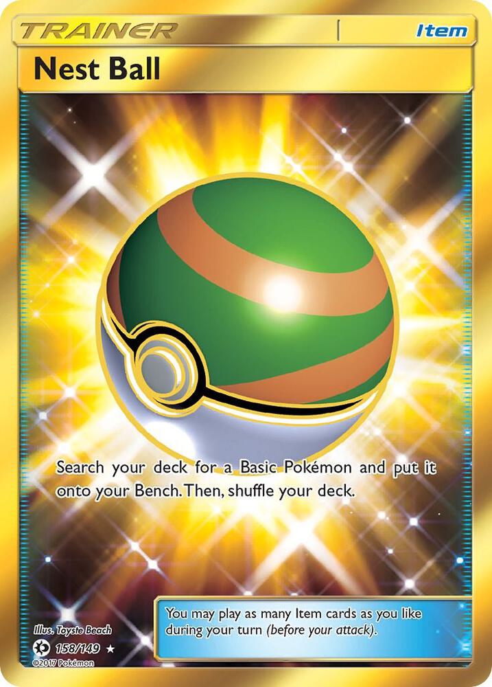 Nest Ball (Secret) — SM Base Set #158/149
