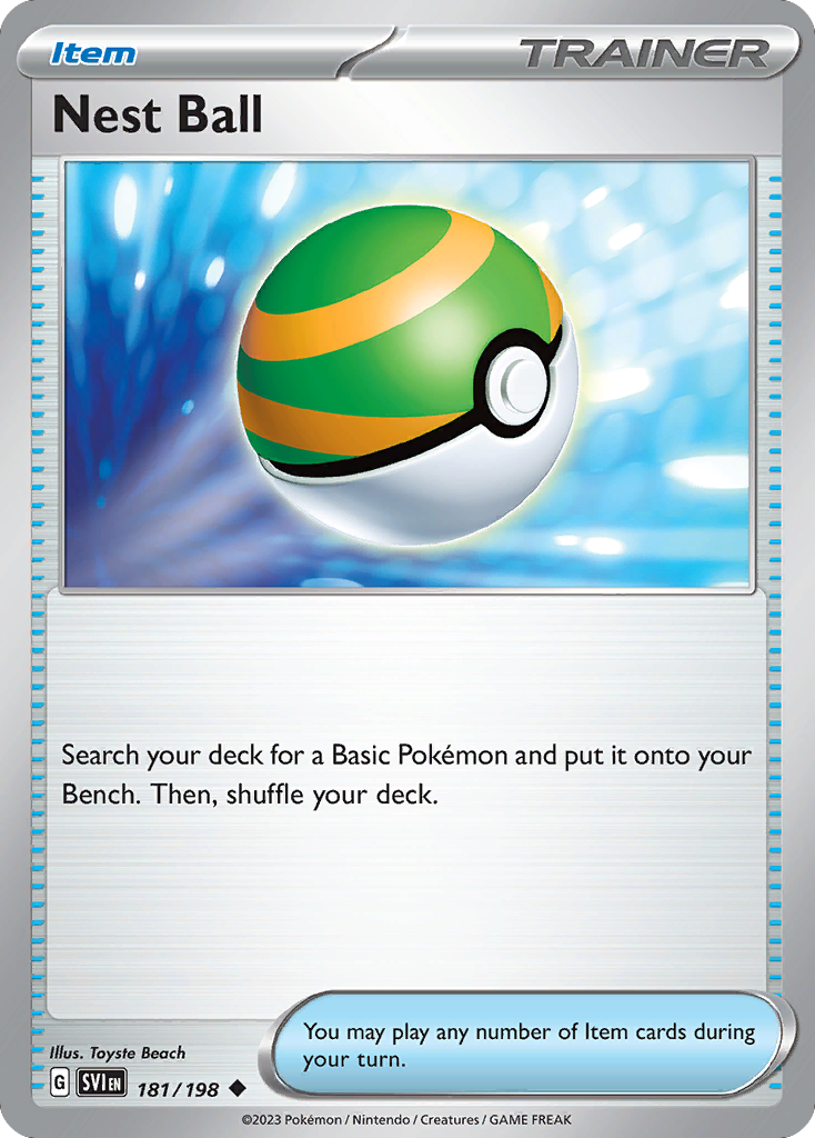 Nest Ball — SV01: Scarlet & Violet Base Set #181/198