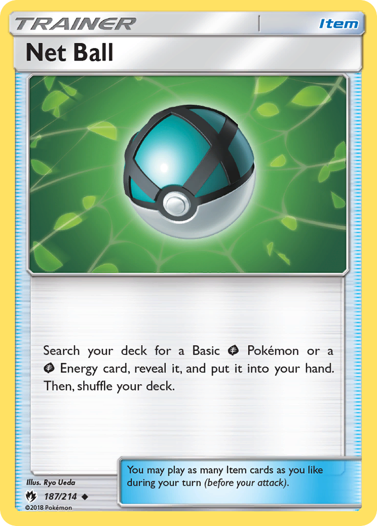 Net Ball — SM - Lost Thunder #187/214