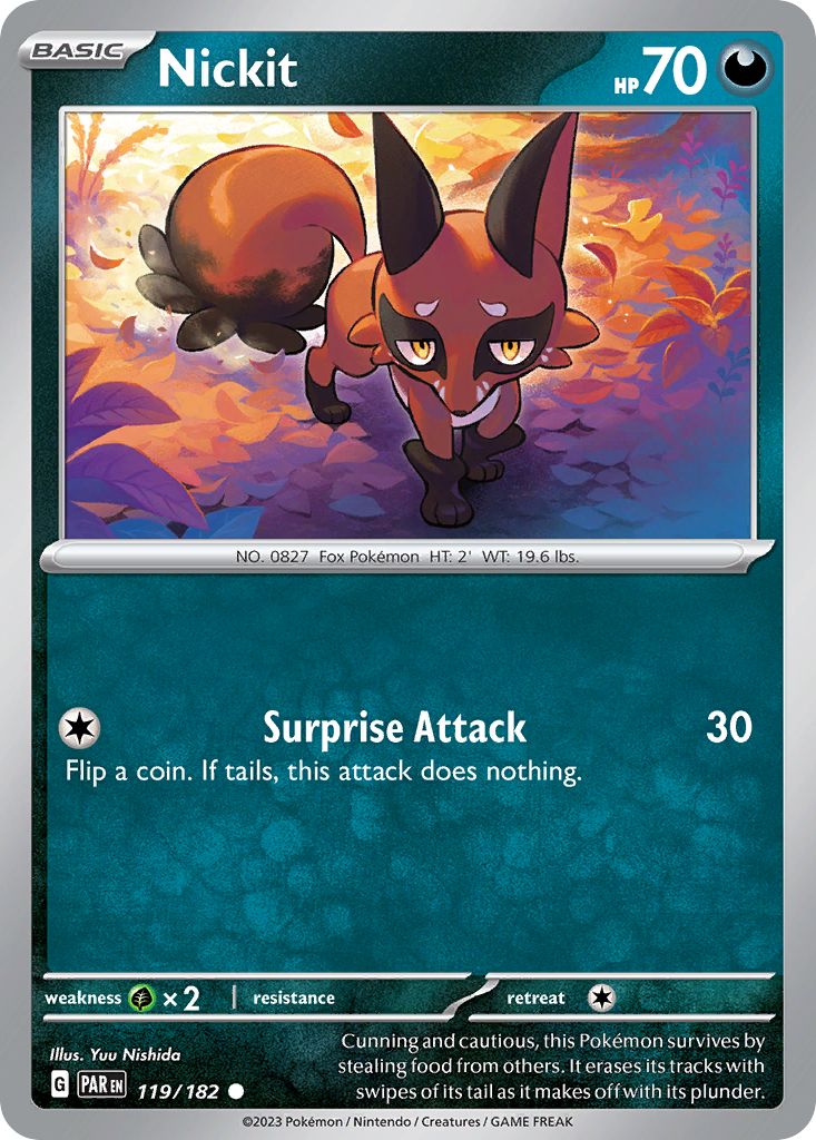 Nickit — SV04: Paradox Rift #119/182
