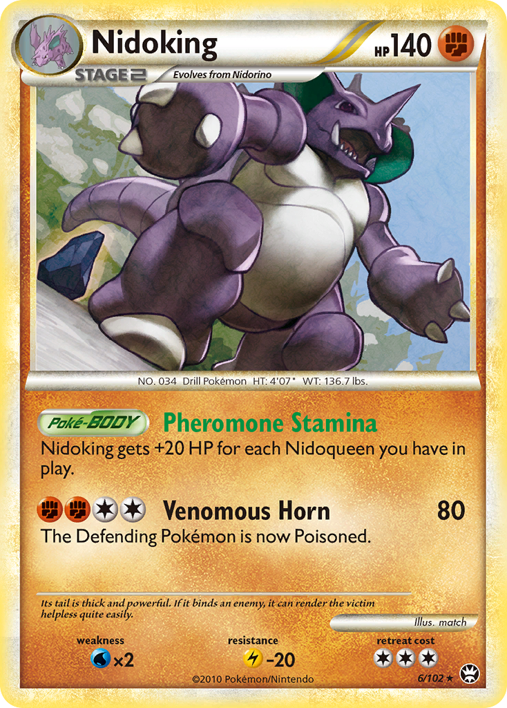 Nidoking — Deck Exclusives #006/102