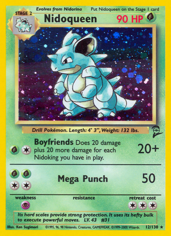 Nidoqueen — Base Set 2 #012/130
