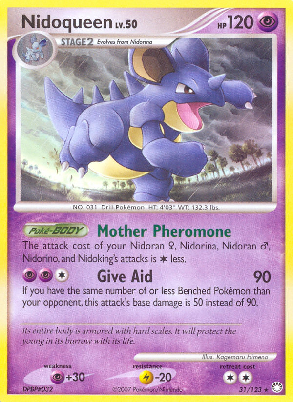 Nidoqueen — Mysterious Treasures #31/123