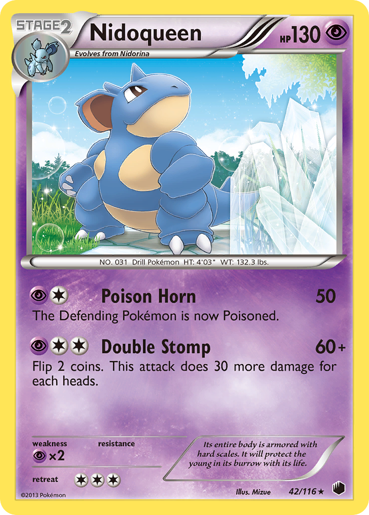 Nidoqueen — Plasma Freeze #42/116
