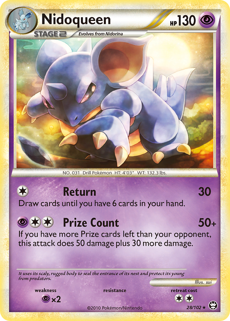 Nidoqueen — Triumphant #28/102