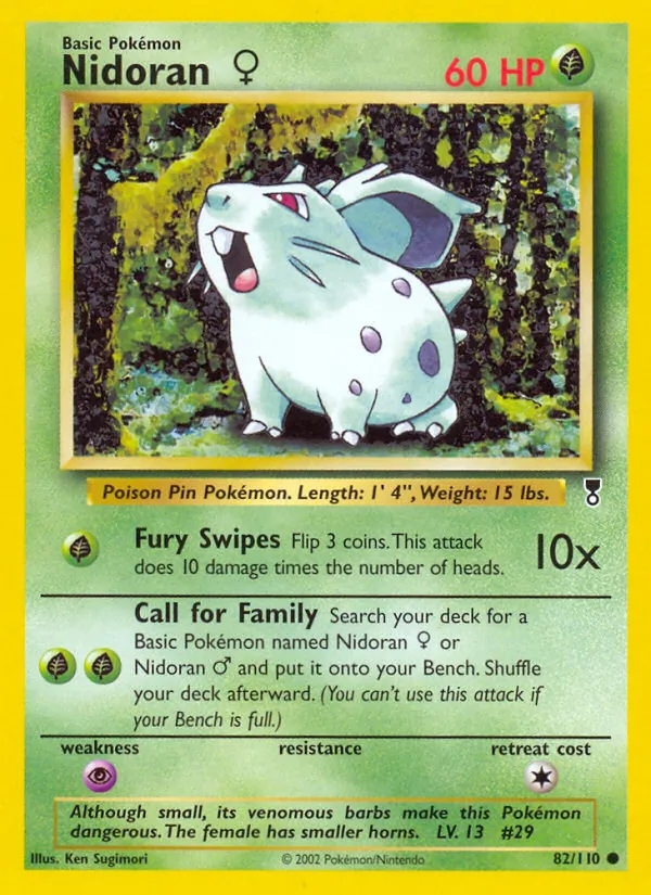 Nidoran F — Legendary Collection #082/110