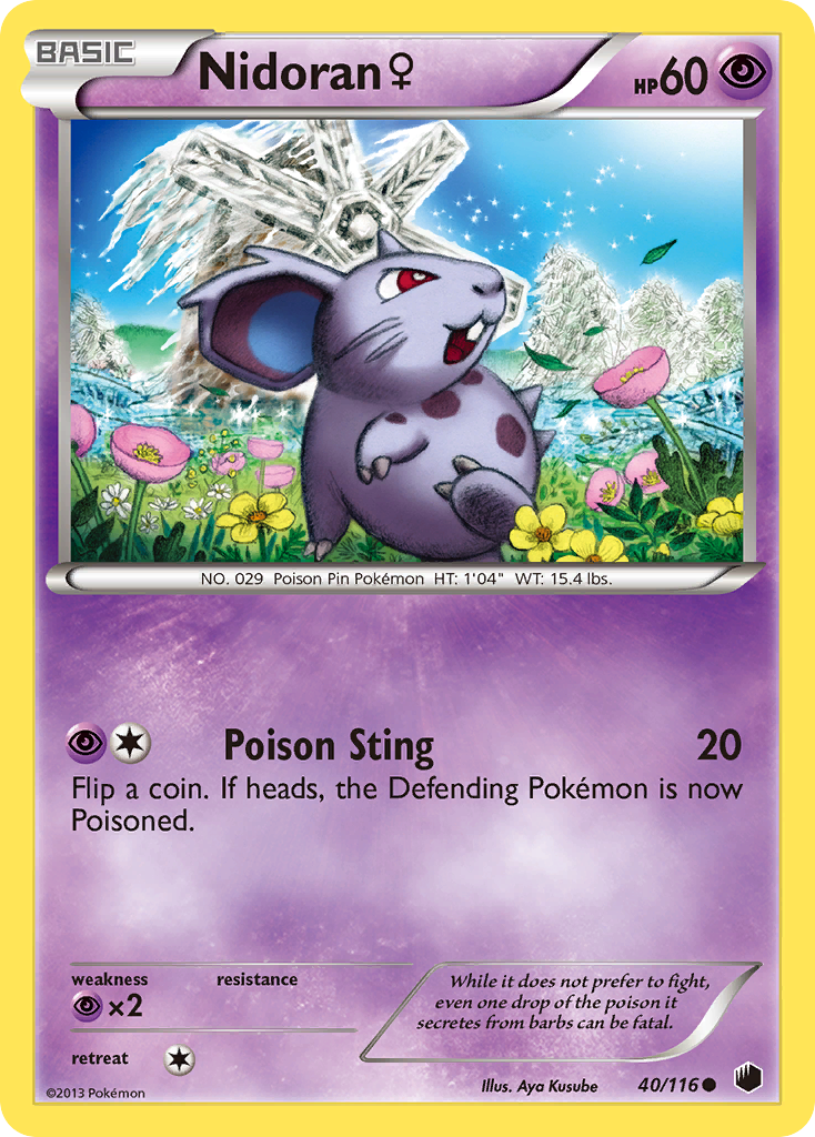 Nidoran F — Plasma Freeze #40/116