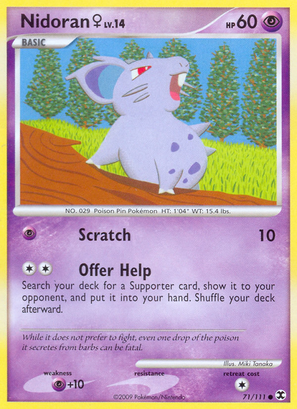 Nidoran F — Rising Rivals #71/111