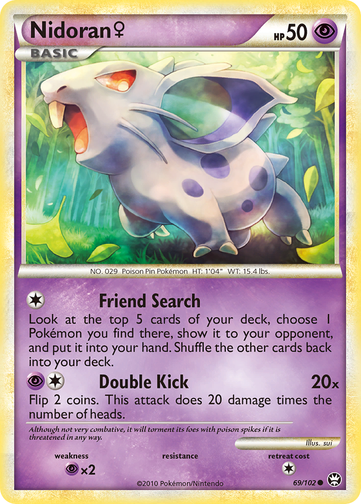 Nidoran F — Triumphant #69/102